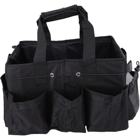 Sac de nettoyage étanche, caddie portable avec poignée, séparateurs de bandoulière réglables pour femme de ménage plus propre (1/5)