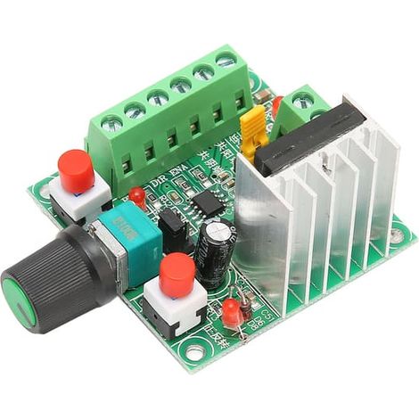 Contrôleur de moteur pas à pas réglable PWM CC 5-12 V 15-160 V 3 fréquences, carte PCB, générateur de signaux, contrôleur de vitesse (1/5)