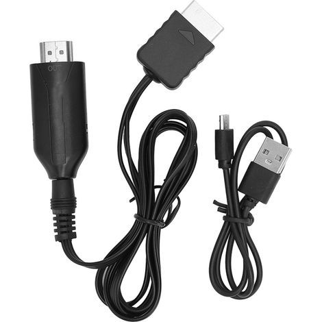 Câble convertisseur vidéo HDMI pour console de jeu PS1 et PS2, plug and play (1/5)