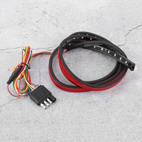 49 Zoll langer IP65 LED-Lichtbalken für Lkw und Anhänger mit zweifarbigen Blinkern, Bremslichtern und Tagfahrlicht. (1/5)