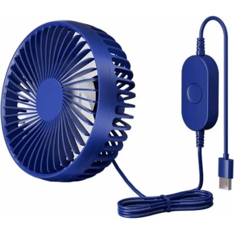 Ventilateur Double Tête 12V Voiture À Forte Puissance Éolienne (1/5)