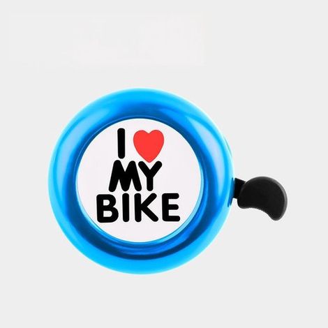 2 timbres de bicicleta para niños, mini timbre para bicicleta, patinete, triciclo, mini timbre de bicicleta, regalo para el Día del Niño, azul (1/5)