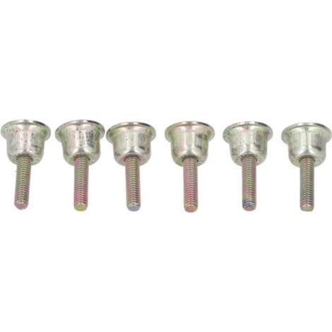 Lot de 6 Poignées de Frein à Chaîne avec Vis pour Tronçonneuses Modèles Spécifiques Utilisant des Vis de 4 mm - (1/5)