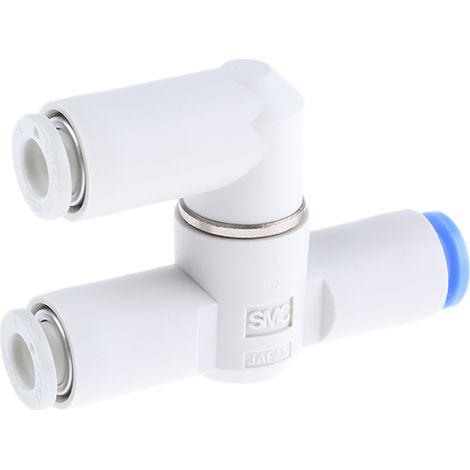 Vanne d'arrêt, SMC, OU, 6mm, 1 MPa ( Prix pour 1 )