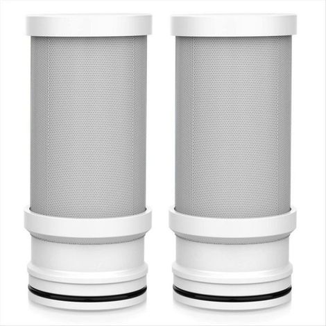 Lot de 2 Filtre à eau,Charbon actif,Réduit chlore et odeurs,Pour Vortopt T1/T2,Système filtration domestique (1/5)