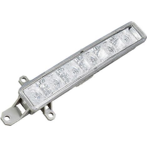 Feux de jour à 6 LED 6000K transparents pour Audi C1 (2006-2017) et C3 (référence 9677409380). (1/5)
