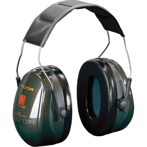 3M H520A-407-GQ Cuffie Protettive Peltor optime II 31 dB Verde (1/2)