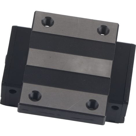 Coulisseau linéaire à glissière en acier, faible résistance, haute ténacité, chariot coulissant pour machine CNC automatisée. (1/5)
