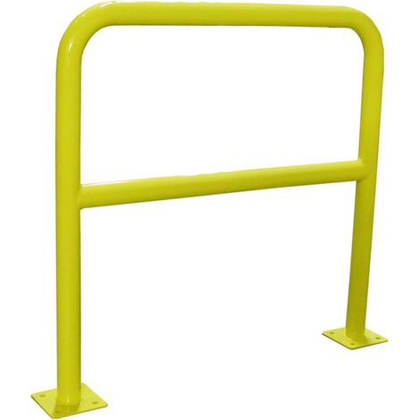 Barrière Sécurité Viso Jaune Protection Robuste Avec Platine, Haute Visibilité. - Viso