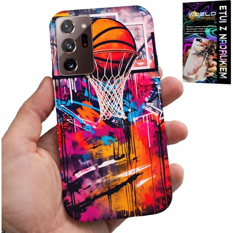 Custodia per Samsung Note 20 Ultra - Basket NBA con graffiti di strada per tifosi (1/5)