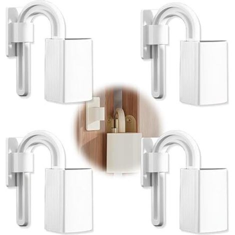 Butée de porte de sécurité, butée de porte pour prévenir les blessures et les pincements de doigts - protection des doigts pour les enfants (1/4)