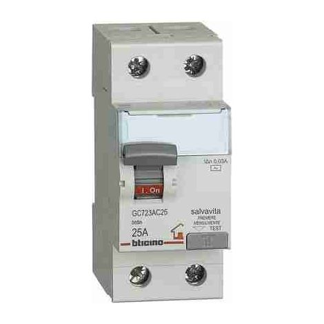 BTIGC723F40 Interruttore differenziale SALVAVITA 2P - tipo F - In= 40A - Idn= 0.03A