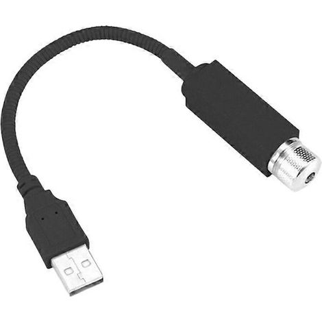 Lumières d'ambiance LED pour voiture, ciel étoilé, plafonnier, lampe d'ambiance USB (bleu) (1/5)