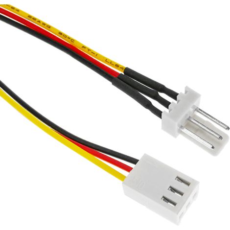 BeMatik - Extension Cable Connecteur d'alimentation 3pin 30cm (M/H) (1/5)