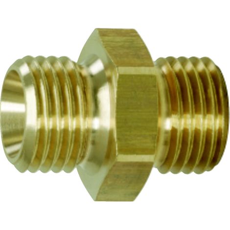 KS-Tools 515.3381 Messing-Reduziernippel,16x19mm (1/4)