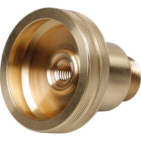Adattatore GPL - Dish (Italia) - W21,8 - 55 mm - Ottone (1/2)