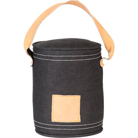 Cale-porte avec poignée en jean - D 13 cm x H 17,2 cm - Livraison gratuite