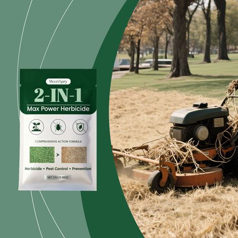 Herbizid, geeignet für verschiedene Anwendungsbereiche wie Hinterhöfe, Rasenflächen und Gärten praktisch für die tägliche Unkrautbekämpfung – 25 g -- DE (1/5)