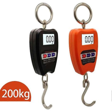 Mini balance industrielle numérique suspendue 200 kg/441 lb, robuste (1/4)