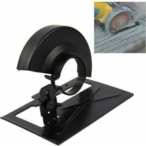 Support de meuleuse d’angle + carter de protection réglable 20-30 mm, pour travaux de menuiserie, outil de bricolage,SEMAket