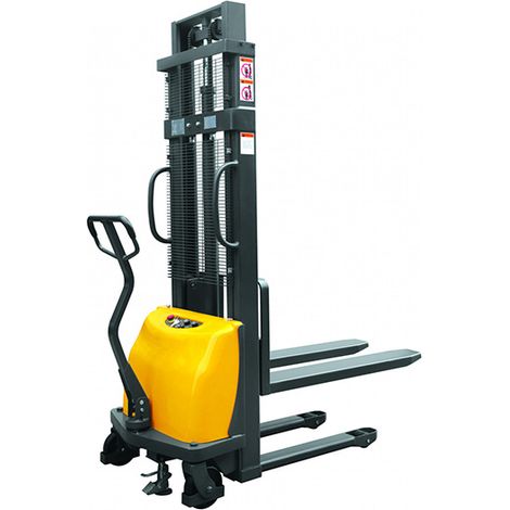 Matisère – Gerbeur semi-électrique 1000kg – Hauteur de levée 1600mm – Fourches 1150mm – Système de conduite par accompagnement – 1841043166