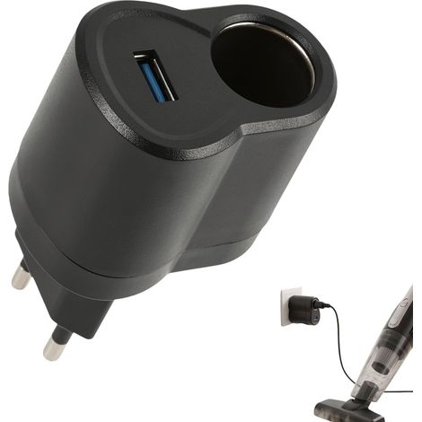 220V to 12V Car Cigarette Lighter Adapter/Transformer (1/5)