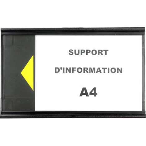 Panneau d'Information A4 Noir - 2000314