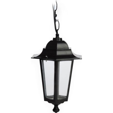 Farol de jardín colgante E27 LED 270x190mm GSC 0700074 (1/3)