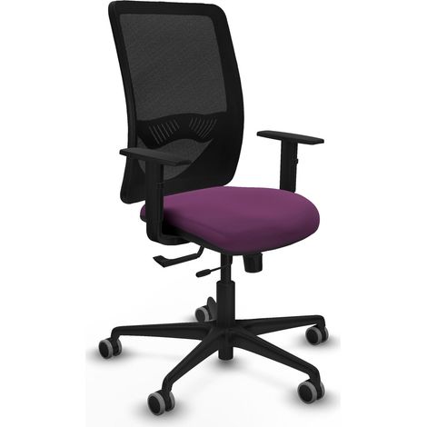Sedia ergonomica piqueras y crespo Zulema nero schiuma alta densità (1/2)