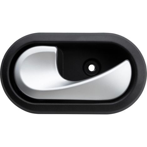 Poignée de porte intérieure gauche côté conducteur avant ou arrière pour Dokker Logan Duster Sandero 826730336R 8200733848 (argent mat) (1/5)