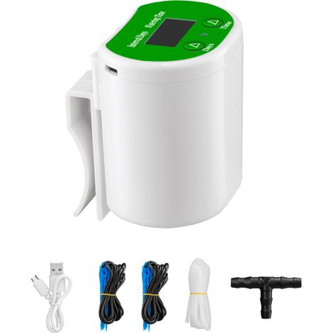 Automatisches Bewässerungssystem mit Zeitschaltuhr, Tropfbewässerungsset für Garten, Terrasse und Topfpflanzen, ideal für die Urlaubsbewässerung