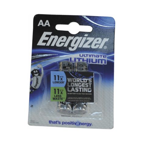 Pile Lithium LR06 AA 1.5V (X 2) - DIFF