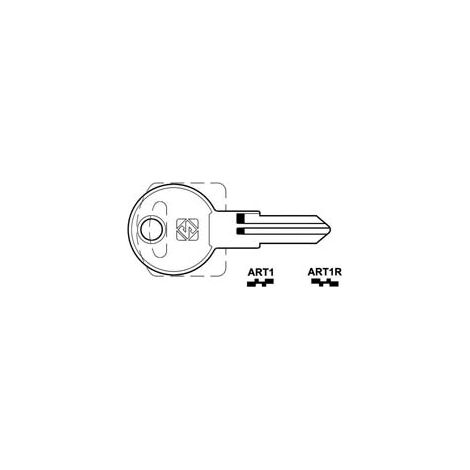 CHIAVI PER CILINDRI ARMSTRONG 4 SPINE PICCOLE- - ART1 DX - 20 pezzi SILCA