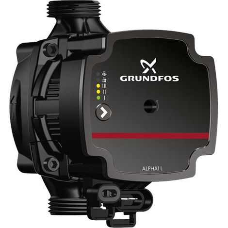 Grundfos – Circulateur à vitesse variable G 2' – Entraxe 180 mm – Débit 1,94 m³/h – Température 2°C à 95°C – Économie d'énergie - ALPHA1