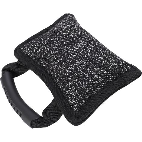 Coussin à mâcher pour chien avec poignées, manchon à mâcher multifonctionnel, jouet à tirer pour l'entraînement interactif (1/5)