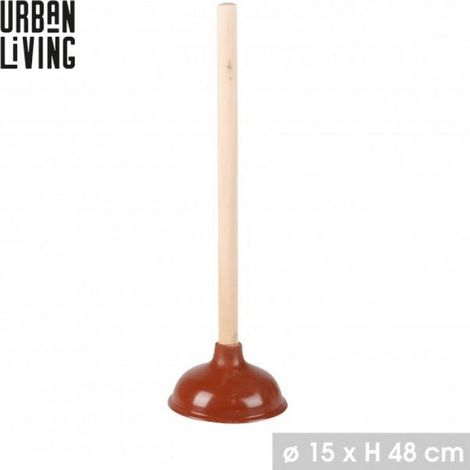 DEBOUCHEUR WC VENTOUSE D15CM H48CM