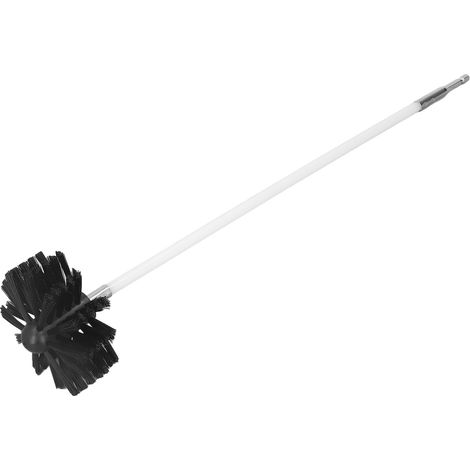 Brosse de ramonage flexible 12 pièces pour conduit de cheminée, accessoire perceuse électrique, tige 40 cm, nettoyage sèche-linge et conduit d'évacuation (1/5)