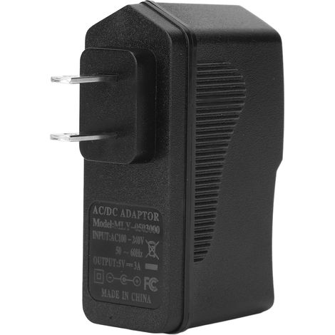 Chargeur mural USB 5 V 3 A à charge rapide, adaptateur pour téléphone et lampe, prise américaine 100 V à 240 V (1/5)