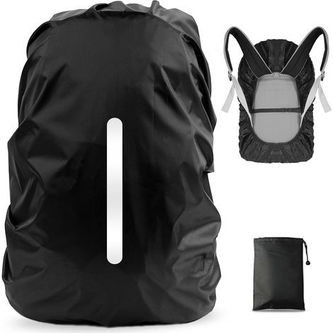 Reflektierende, wasserdichte Regenhülle für Rucksäcke, staubdicht und diebstahlsicher, ideal zum Radfahren, Wandern, Campen und Reisen (1/5)