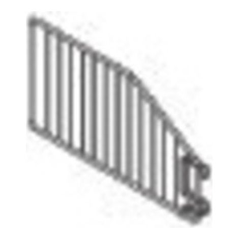 ZAF DIVISORIO IN FILO CROMATO H. 16X40- 1,0 pz