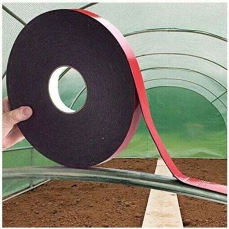 2pcs Heat Resistant and Heat Conductive Foam Tape for Garden Greenhouse Hoops 20mm 20m-JUSCH (1/4)