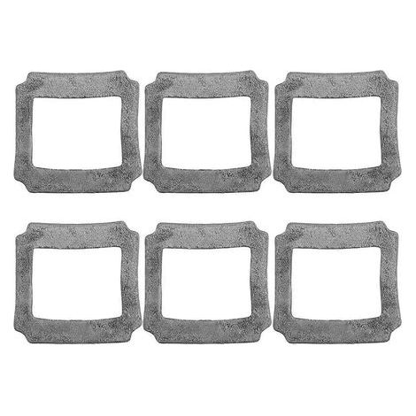 Lot de 6 chiffons de nettoyage pour robot lave-vitres LIECTROUX YW71 (1/5)