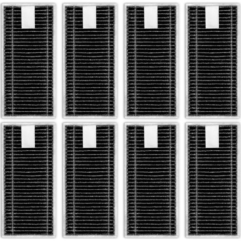 (8 Stück) HEPA-Filter Kompatibel mit ECOVACS DEEBOT X9 Pro Omni / T80 Omni / X8 Pro Omni / X8 Omni Saugroboter – Ersatzfilter (1/4)