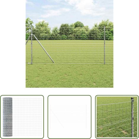 PVC-beschichtetes Eisen - Eurozaun 1 x 10 m PVC-beschichtetes Eisen (1/5)