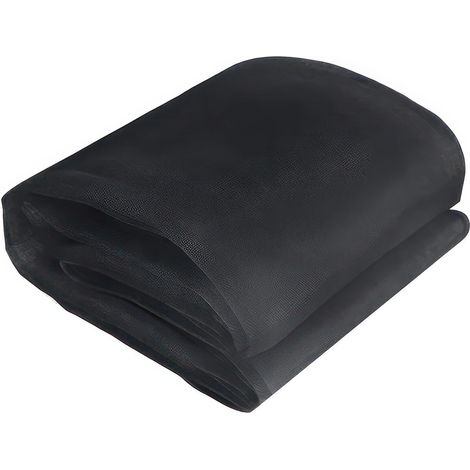 Filet Moustiquaire Noir 3x3 Mètres Protection Anti-Insectes pour Jardin, Terrasse, Extérieur & Fenêtres Maillage Fin de Jardin (1/5)