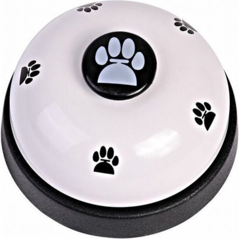 Sonnette Pour Chien, Clochette De Dressage De Chien Dispositif De Communication Pour Animaux De Compagnie,noir