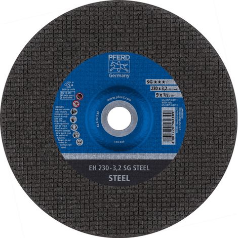 PFERD Stahlscheibe EH-230-3,2 A 24 SSG ELA - 61324222 (1/5)