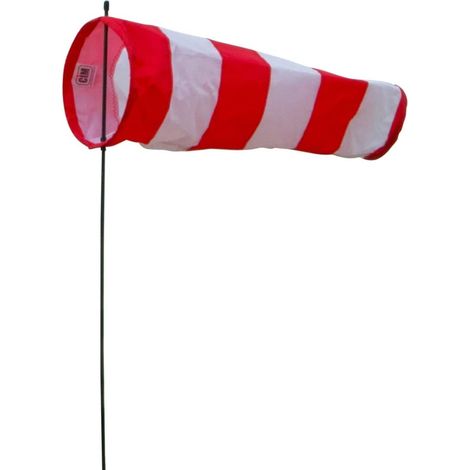 Manche à air - Avia - Sock S - résiste aux UV et aux intempéries - Ø13cm, Longueur: 36cm - INCL. Tige en Fibre de Verre (1/4)