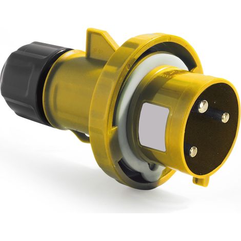 Connecteur industriel RS PRO, 2P+E, 32A, 100 130 V, Montage sur câble ( Prix pour 1 )