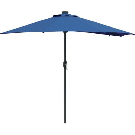 Parasol de jardin Azur 294 x 150 x 223 cm Polyester et acier (1/5)